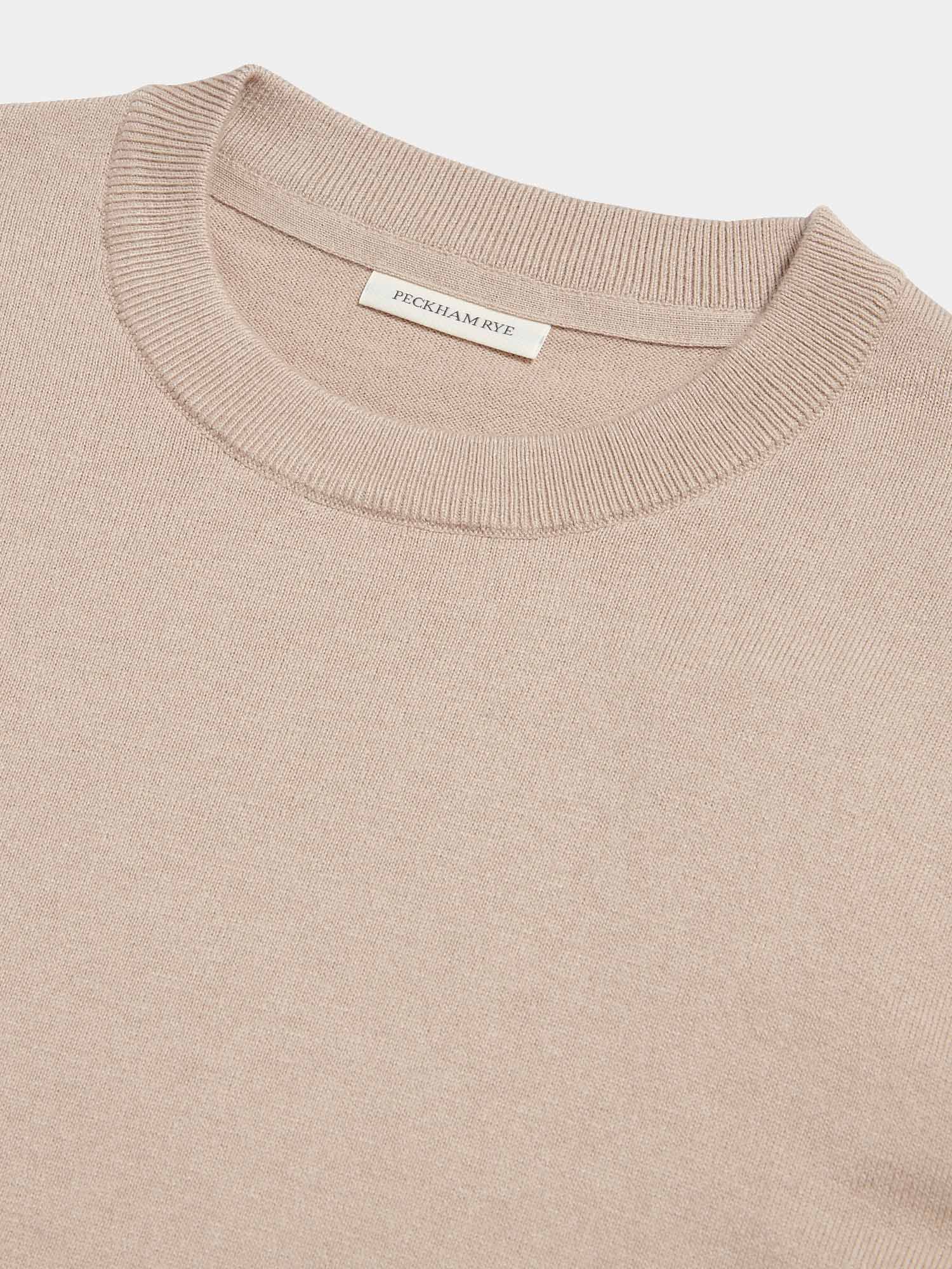 Peckham Rye Knit Simply Taupe Crewneck